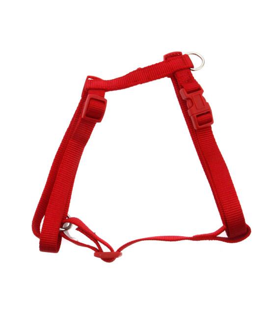 Nylon Dog Harness by Zack & Zoey - Tomato Red